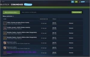 Conta steam nível 20