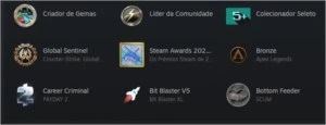 Conta steam nível 20