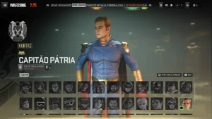 Conta Warzone Com Black Noir, Lara Croft, 21 Savage E Homela - Call of Duty COD