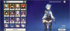 Genshin Impact AR54 NA - 7 Personagens 5* + Armas 5* +