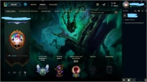 Conta League of Legends LOL