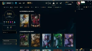 Conta de lol nivel 890 386 skins 3088 reais gastos - League of Legends