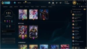 CONTA DE LOL COM SKIN - League of Legends