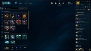 CONTA DE LOL COM SKIN - League of Legends