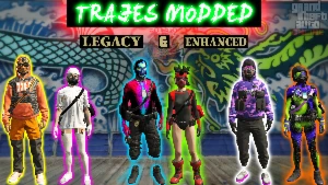 TRAJES MOD MASCULINOS E FEMININOS | GTA Online [PC]