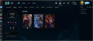 Conta no Lol - League of Legends