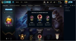 Conta no Lol - League of Legends