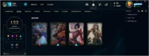 Conta no Lol - League of Legends