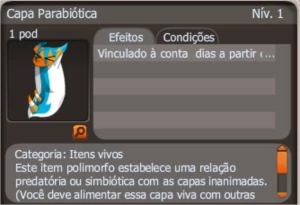 [PROMOÇÃO]  Capa parabiótica HELIOBOROS - Dofus