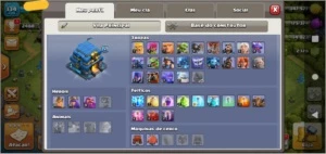 cv 13 ,ótima no ataque e defesa, no precinho - Clash of Clans