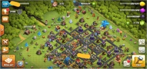 cv 13 ,ótima no ataque e defesa, no precinho - Clash of Clans