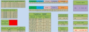 TABELA EXCEL PARA CALCULO COMPLETO DE FOLHA DE PAGAMENTO - Outros