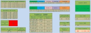 TABELA EXCEL PARA CALCULO COMPLETO DE FOLHA DE PAGAMENTO - Outros