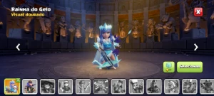 Cv14 - Heróis Muito Fortes - 7649 Gemas - 11 Equip. Épicos - Clash of Clans