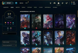 Conta League Of Legends//ULTIMA VEZ QUE ABAIXO O PREÇO  LOL