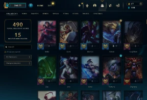 Conta Lol Full Acesso - Lvl 183 - 140 Skins - Todos Campeões - League of Legends