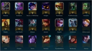 Conta PLATINA Smurf - League of Legends LOL