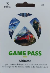 Xbox Gamepass ultimate 3 meses - código 25 dígitos - Gift Cards