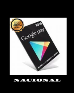 🎁 Google Play R$30 • Entrega Rápida de Card - Gift Cards