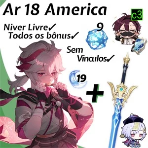 Kazuha + Arma Assinatura e Qiqi - Genshin Impact