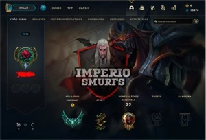 [BR] SMURF PLATINA IV PRONTA-ENTREGA - League of Legends LOL
