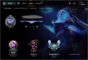 Conta Lol Diamante - League of Legends