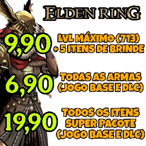 Elden Ring (PS4/PS5) - Runas, itens, armas, sets, talismas