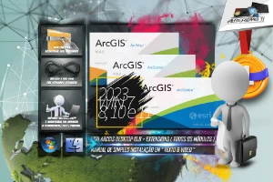ESRI ArcGIS Desktop 10.8.2 + Extensões - VITALICIO - Softwares and Licenses