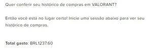 Conta de valorant + league of legends
