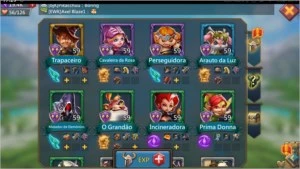 Vendo conta Lords MOBILE 53M
