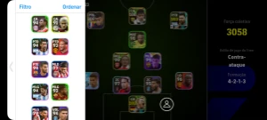conta de Pés Effotball - eFootball PES