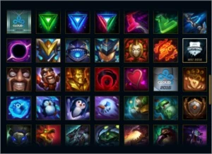 Conta league of legends , 82 skins , sem nenhum ban. LOL