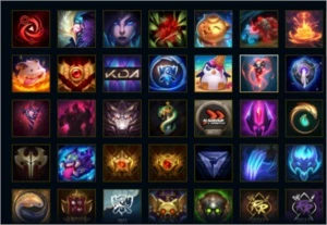 Conta league of legends , 82 skins , sem nenhum ban. LOL
