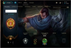 Conta league of legends , 82 skins , sem nenhum ban. LOL