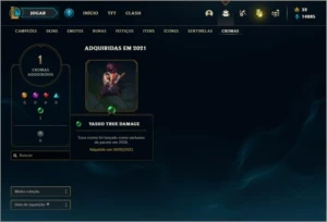 Conta prata 3 com 60 skins e 81 champs - League of Legends LOL
