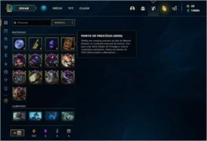 Conta prata 3 com 60 skins e 81 champs - League of Legends LOL