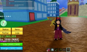 Contas Lvl max + yoru + art sanguina + soul guitar + 1 fruta - Roblox