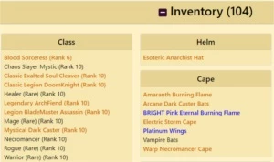 Conta AQW 2012 - Adventure Quest World