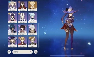 Ar38. Ganyu + amos, venti, Mona c1, Yanfei c6 - Genshin Impact