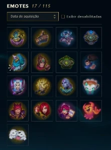 Conta Mestre Smurf - League of Legends LOL