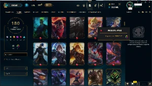 conta do league of legends LOL