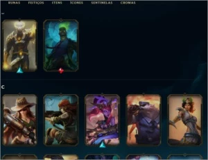 Conta Lol Ouro IV 105 Skins - League of Legends