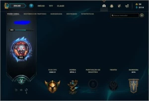 Conta Lol Ouro IV 105 Skins - League of Legends
