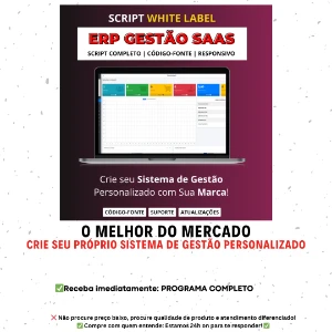 Scripts White Label para Sistema de Gestão SaaS - Outros