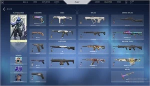 Conta Valorant Com várias skins