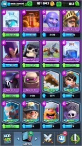 Clash Royal Arena 10 + Clash Of Clans CV9 - Clash Royale