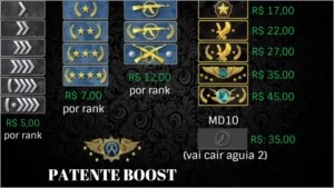 PATENTE BOOST - MATCHMAKING - CS:GO - Counter Strike