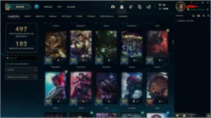 Conta Valorant & League of Legends