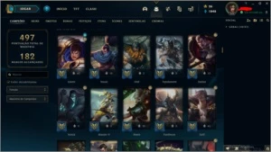 Conta Valorant & League of Legends