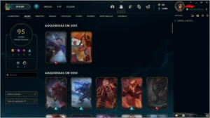 Conta Valorant & League of Legends